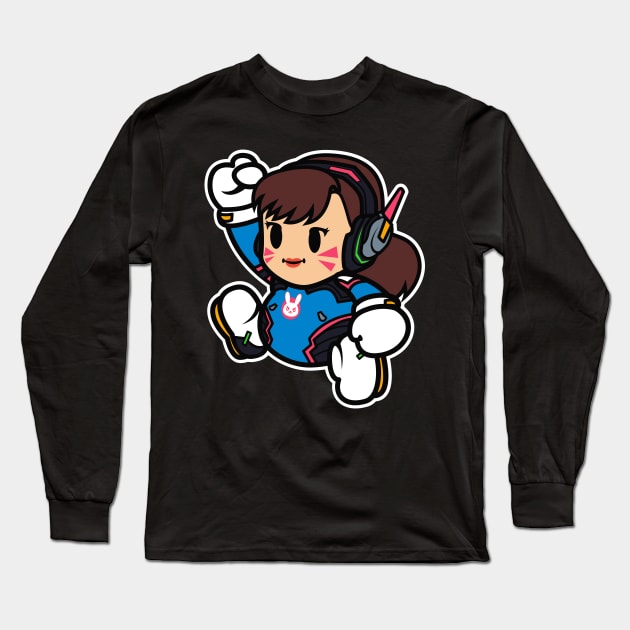 Cute Dva Long Sleeve T-Shirt by Samtronika